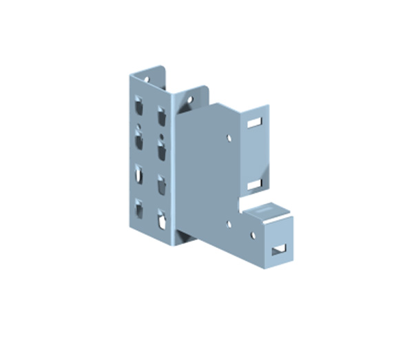 #Single-Sided Corbels at Rail Ends (Components of the Shuttle Racking System）