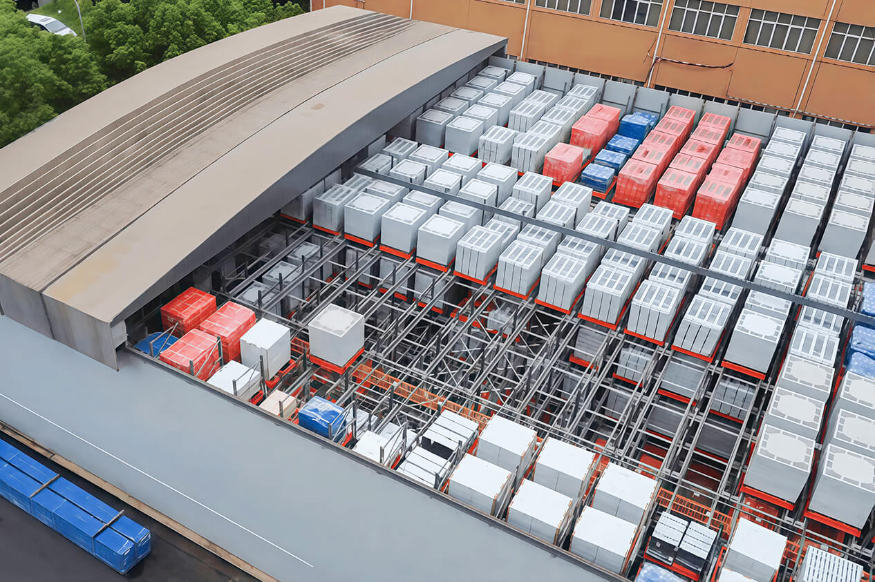 HUAYIDE Clad Rack Four-Way Shuttle Experimental Platform