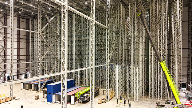 HUAYIDE ASRS High-Bay Racking for Beer Warehouse Space Maximization