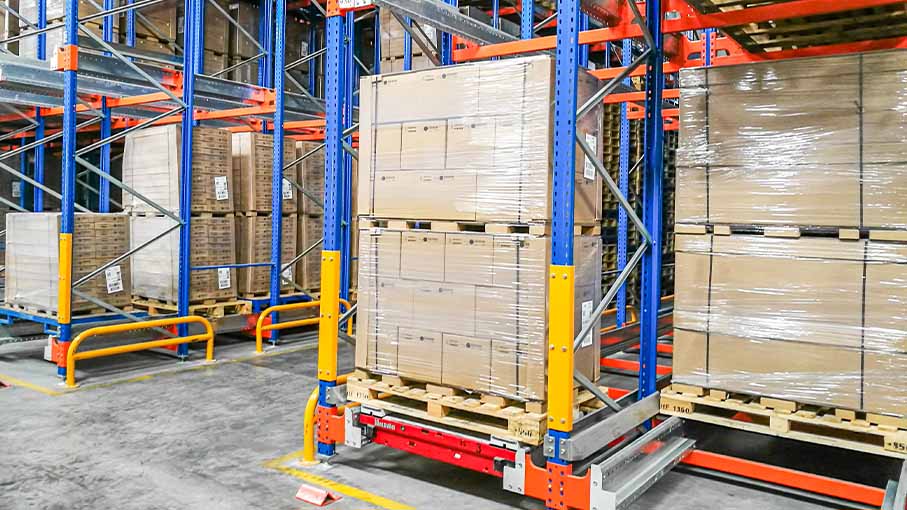 HUAYIDE Radio Shuttle Pallet Rack 